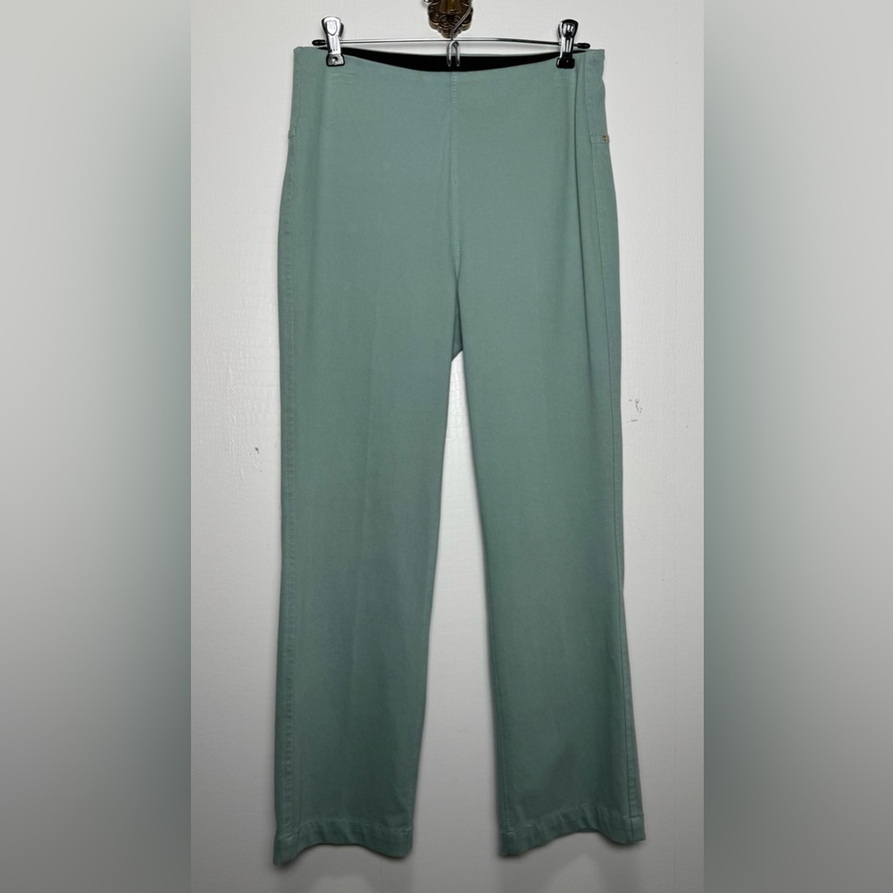Lysse New York Jade Green Pull On Shaping Pants L NWOT